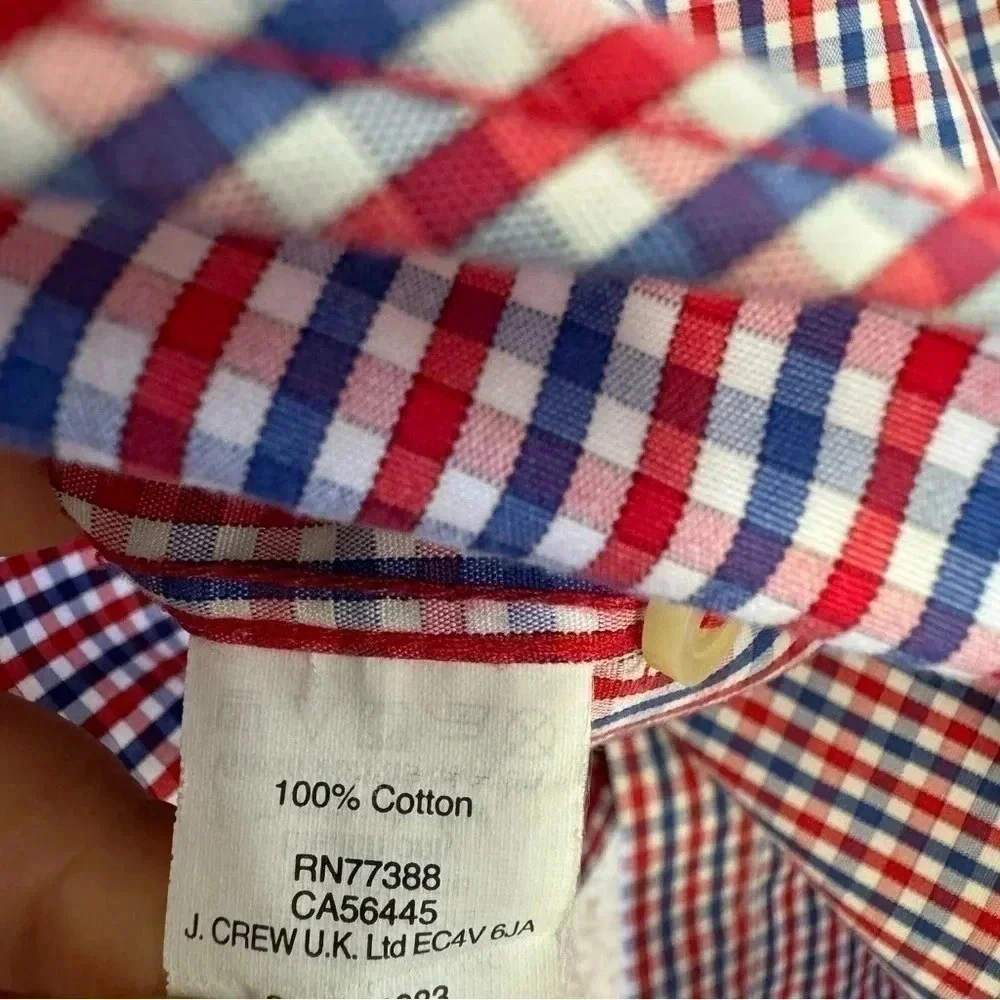 Thompson Shirtings by J.crew mens size Medium